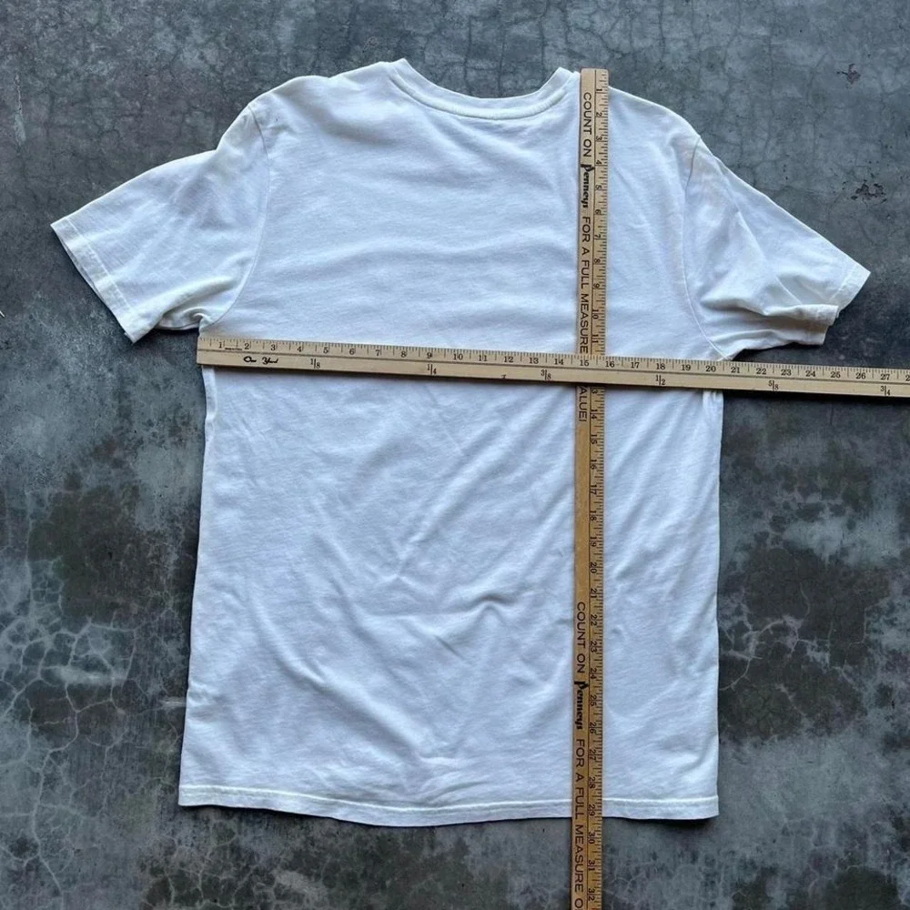 Oakley Shirt Mens Extra Large White Regular Fit Graphic Logo Tee Skate Surf BMX